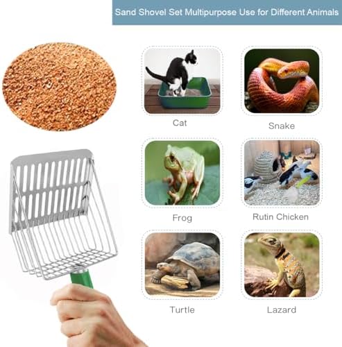 5 in 1 Stainless Steel Cat Litter Scoop - Image 2