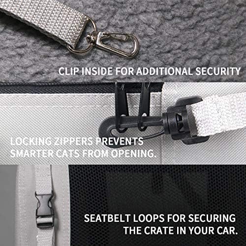 Extra Large Cat Carrier Soft Sided, Portable Small Dog Carrier - Image 5