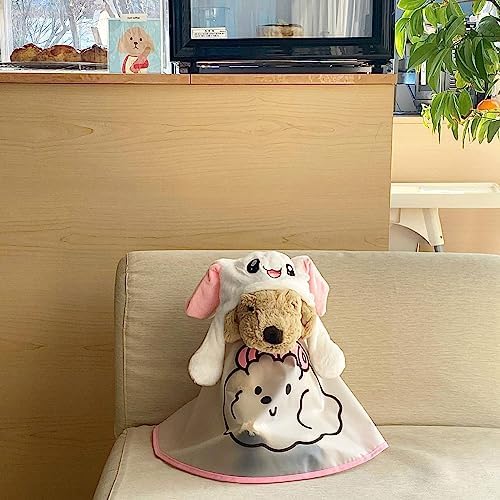 Dogs Slicker Cover-up for Dogs Waterproof Cloak Surround Clothes Cat Pet Cloak - Image 4