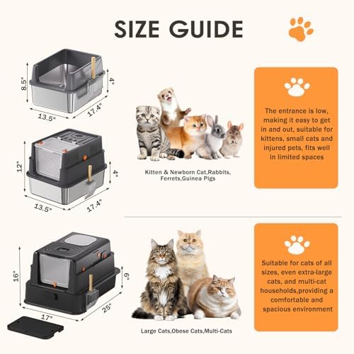 Stainless Steel Litter Box - Image 2