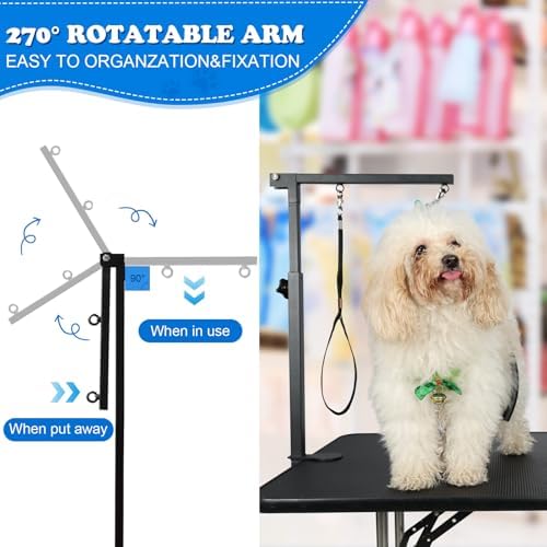 Breeze Touch Dog Grooming Table Arm - Image 2
