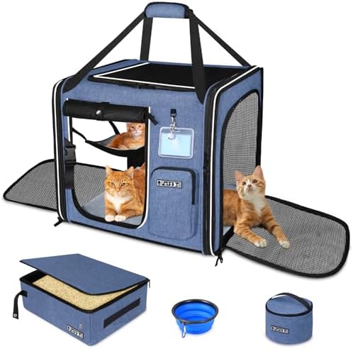 Petskd Combinable Large Cat Car Travel Carrier by Petskd