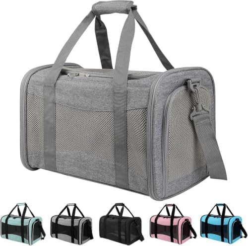 Cat Carrier, Soft-Sided Airline Approved Pet Carrier Case by Yipincover