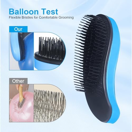Small Dog Brush, Skin-friendly Soft Bristles - Image 3