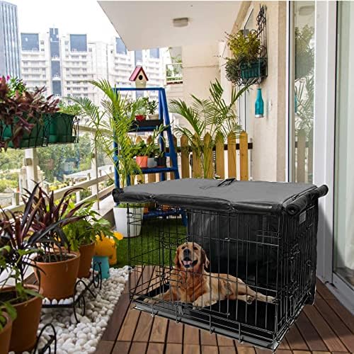 Dog Crate Cover 24 Inch Waterproof 600D Oxford - Image 6