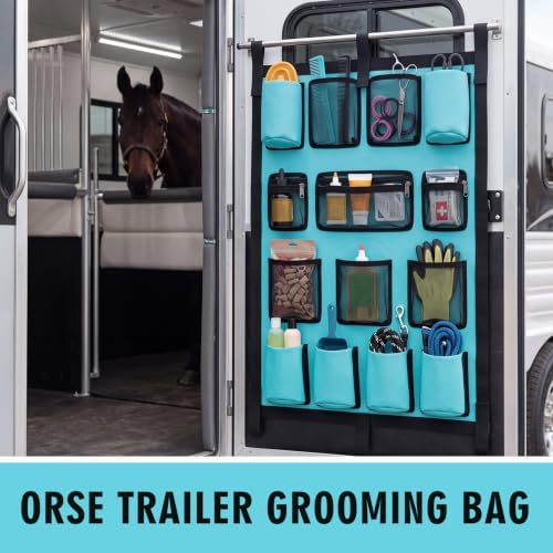 Riakrum 1 Pcs Horse Trailer Grooming Bag, 39 x 23 Inch - Image 5