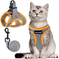 FAYOGOO Cat Harness and Leash Set | Upgrade Step-in Escape Proof Harness | by FAYOGOO