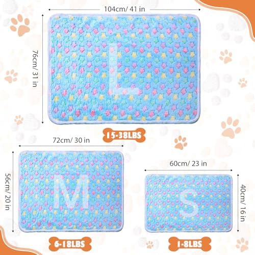 Chumia 18 Pcs Fleece Puppy Blanket - Image 2