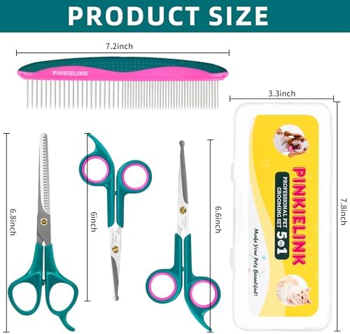 Professional 5 in 1 Pet Grooming Kit - Image 5
