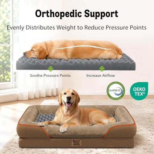 Chez Paw Waterproof Orthopedic Dog Bed - Image 2