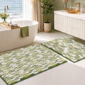 BSICPRO Bathroom Rugs Sets 2 Piece, Modern Bath Mat 20"x32"+16"x24" by BSICPRO
