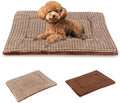 BVAGSS Dog Bed Mat, Reversible Crate Pad, Memory Foam Beds, Soft Warm Pet by BVAGSS