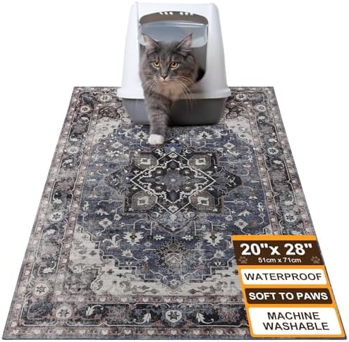 BEAUTYZOO Cat Litter Mat, Waterproof by BEAUTYZOO