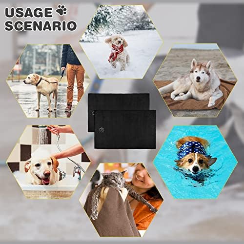 Chumia 4 Pcs Dog Towels for Drying, 16 x 32 Inch - Image 6