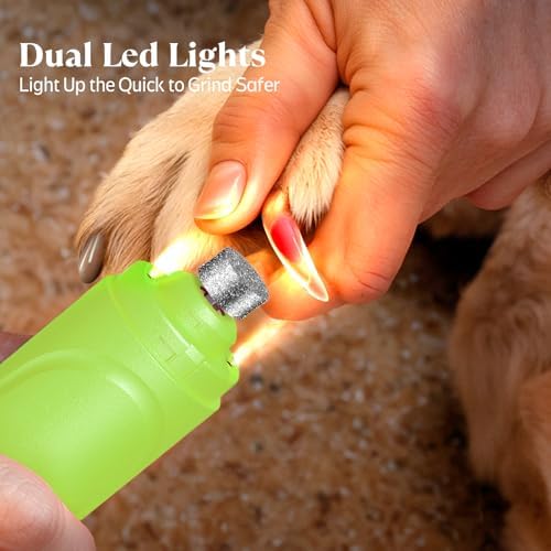 YABIFE Dog Nail Grinder, Dog Nail Trimmers and Clippers Kit, Super Quiet - Image 3