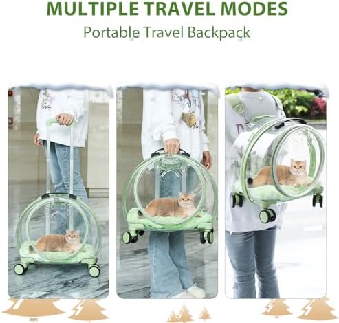 Transparent & Fully Breathable Hard cat Carrier - Image 5