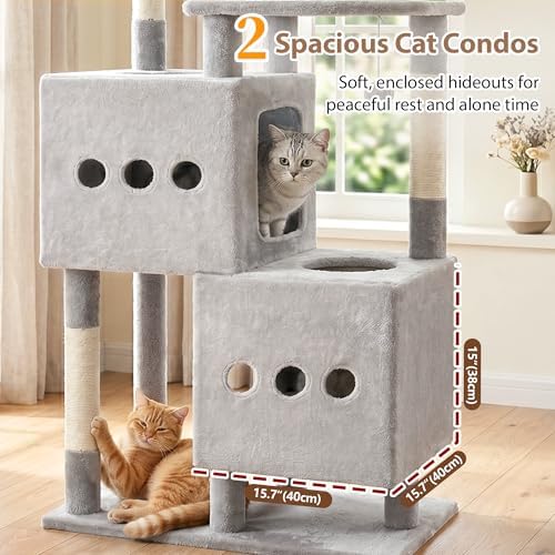 Gitelsnour Sturdy Cat Tree Tower - Image 2