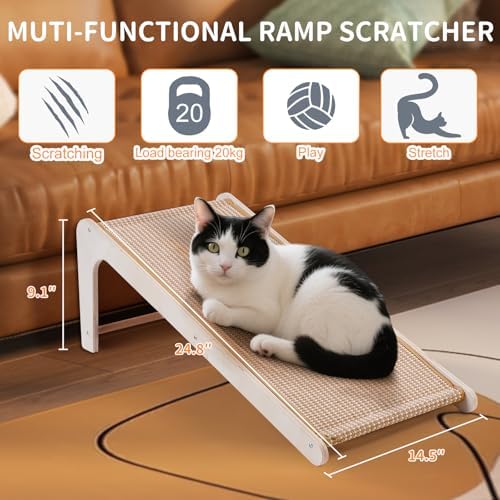 Sisal Cat Scratchers for Indoor Cats, Cat Scratching Board, Cat Scratch Pad - Image 4