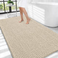 OLANLY Thick Chenille Large Bathroom Rugs 44x32, Absorbent Bath Mat by OLANLY