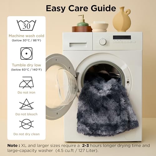Bedsure Waterproof Dog Blanket for Small Dogs Cats Fluffy Faux Fur - Image 5
