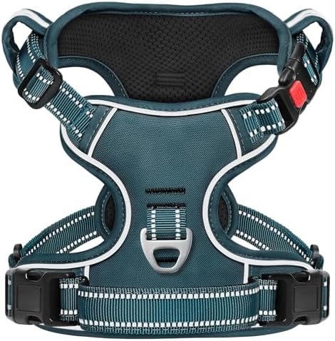 Timos Small Dog Harness, No Pull No Choke, Easy On & Off by Timos