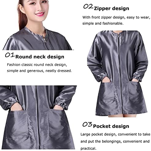 Professional Salon Smock Stylist Jacket Waterproof Hairdresser Cape Barber - Image 5