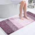 OLANLY Bathroom Runner Rug 47x20, Extra Soft Absorbent Microfiber Bath Rugs by OLANLY