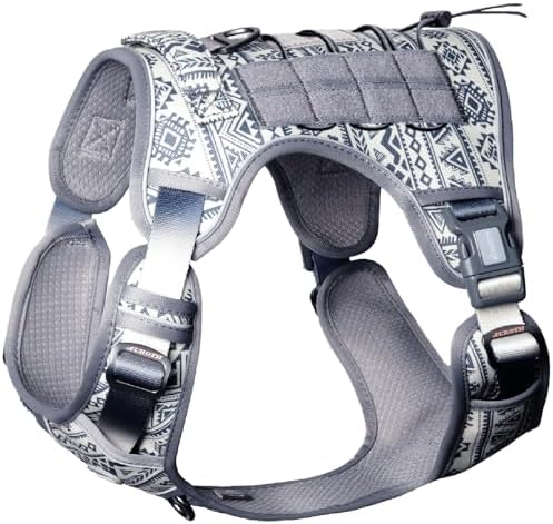 AUROTH Dog Harness for Small Medium Dogs, Tactical No Pull Dog Vest by AurothPets