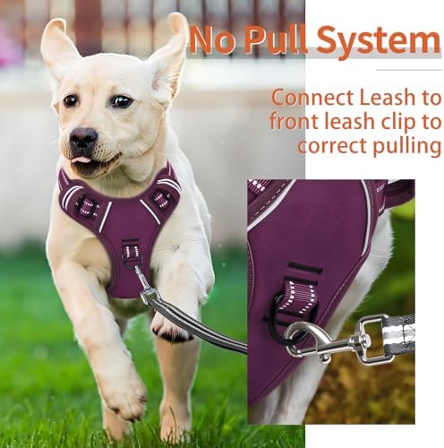 HEELE Dog Harness for Large Dogs No Pull Dog Vest Harness for Large Dog - Image 4