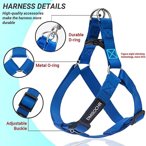 No Pull Dog Harness, Leash & Collar Set, Adjustable Step-in Vest - Image 2