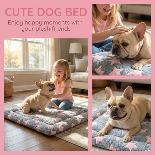 Dog Bed Mat - Soft Crate Pad for Kennel, Durable Pet Bed for Small Dogs & Cats - Image 2