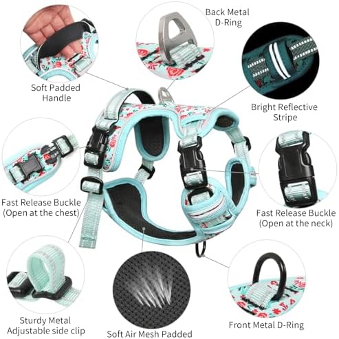 Timos Dog Harness for Large, Reflective No Pull Vest - Image 4
