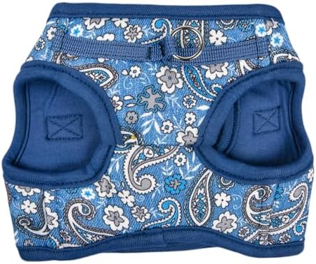 Puppia Cynthia Dog Vest Harness B Fashionable Paisley Pattern Spring Summer - Image 2