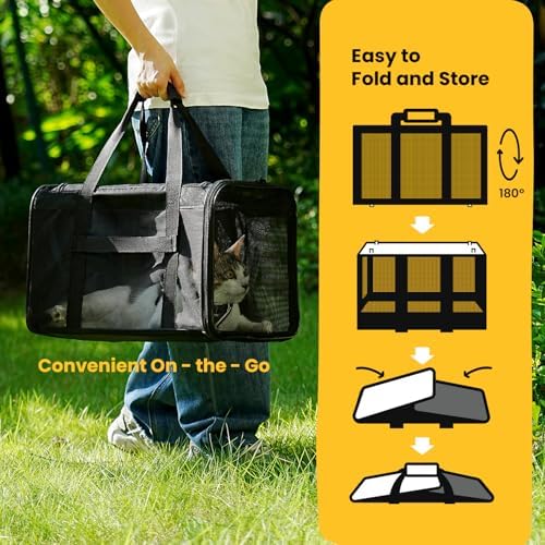 Conlun Dog Carrier Bag, Soft-Sided Pet Carriers - Image 7