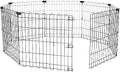 Amazon Basics Foldable Octagonal Metal Exercise Dog Playpen, Indoor/Outdoor Pet by AmazonBasics