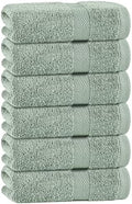 Wealuxe Mint Green Hand Towels 16x27 by WhiteClassic
