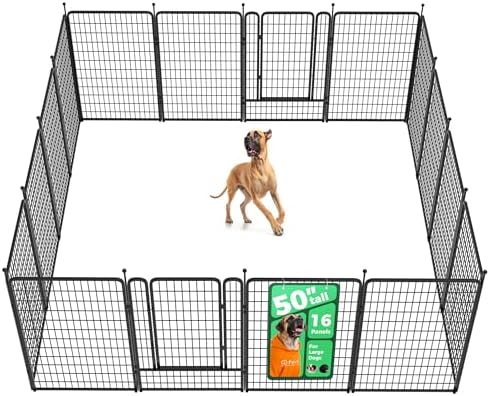FXW Rollick Dog Playpen, Yard & RV Camping, 16 Panels by FXW