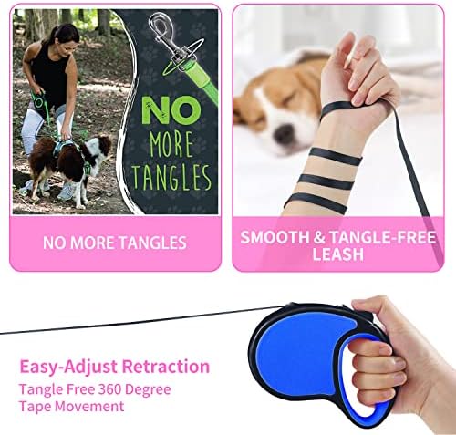 Retractable Dog Leash 16Ft/5M for Small Medium Dogs - Image 4