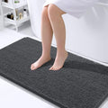 OLANLY Bathroom Runner Rugs 40x24, Extra Soft Absorbent Chenille Bath Rugs by OLANLY