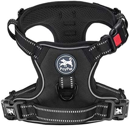PoyPet Dog Harness Large, No Pull Vest by PoyPet