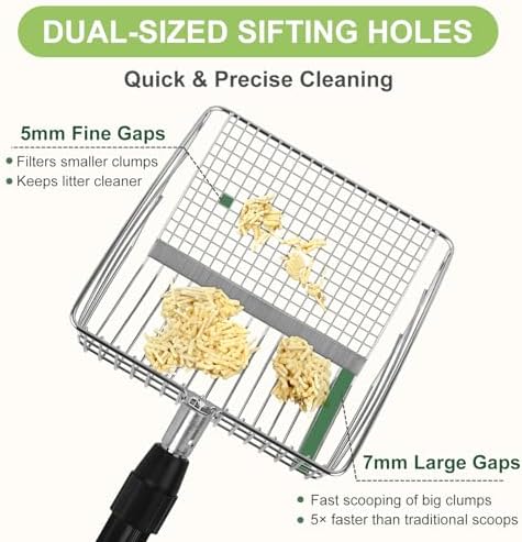XBX Long Handle Cat Litter Scoop - Image 5