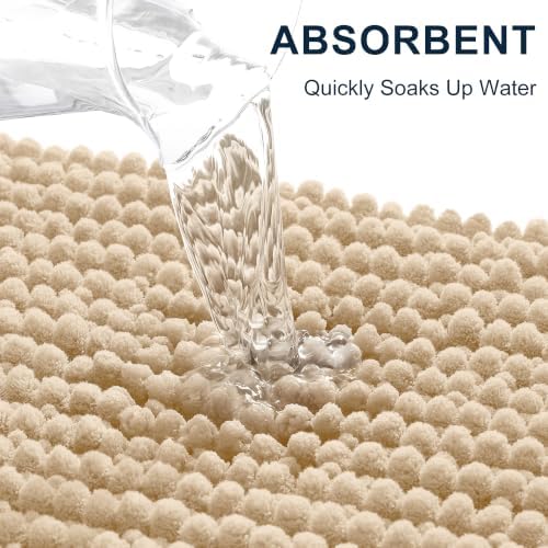 Smiry Dog Door Mat for Muddy Paws 70x24, Ultra Absorbent Chenille Doormat - Image 4