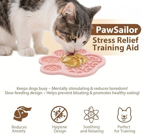 Lick Mat for Dogs & Cats, Slow Feeder Pad - Image 7