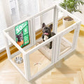 FXW AuraSpace Clear Acrylic Indoor Dog Playpen, 6 Panels by FXW