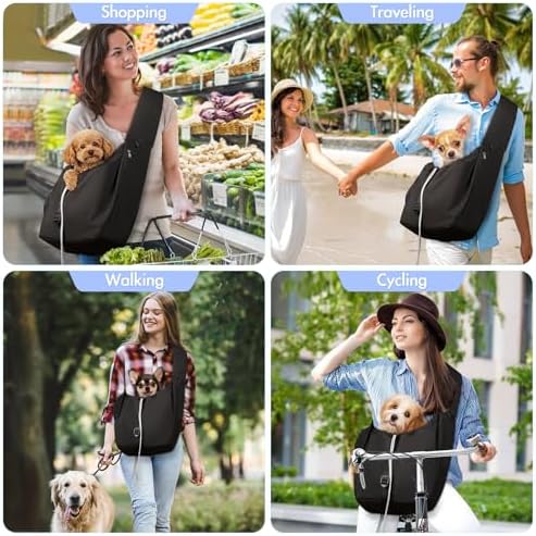 Dog Carrier Sling, Puppy Carrier Sling 20 lbs - Image 5