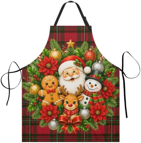 Art Apron with Pocket for Women Men by DZGlobal