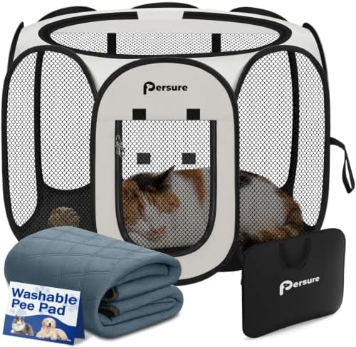 Persure Dog Cat Playpen Tent Crate Cage by PERSURE