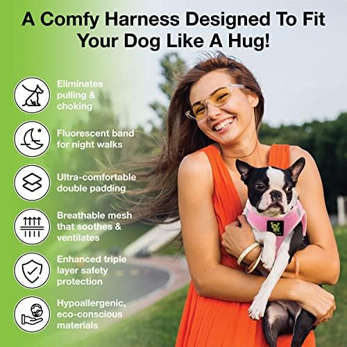 EcoBark XS Dog Harness, Soft Step in Mesh Vest - Image 6