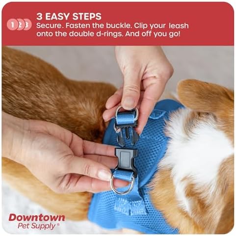Downtown Pet Supply Step-in Dog Harness – No Pull, Adjustable Padded Mesh - Image 5