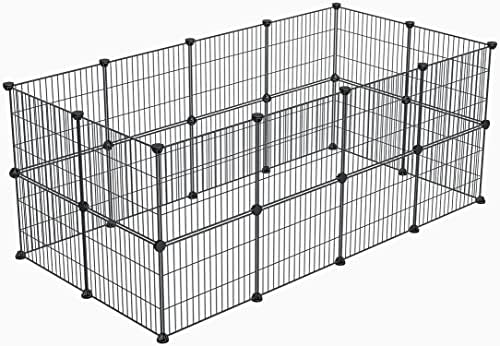 LURIVA Small Animal Playpen, Guinea Pig Cages, Pet Playpen, Rabbit Cage by LURIVA